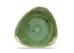 Stonecast Samphire Green Triangle Plate