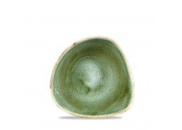 Stonecast Samphire Green Triangle Bowl