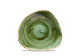 Stonecast Samphire Green Triangle Bowl