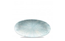 Stone Aquamarine Chefs' Oval Plate