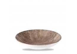 Stone Zircon Brown Coupe Bowl