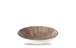 Stone Zircon Brown Coupe Bowl