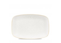 Stonecast Barley White Chefs' Oblong Plate No.8