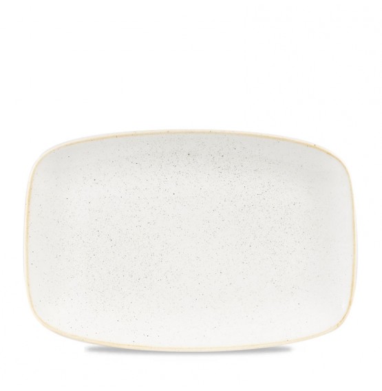 Stonecast Barley White Chefs' Oblong Plate No.8