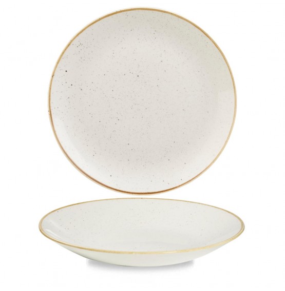 Stonecast Barley White Deep Coupe Plate