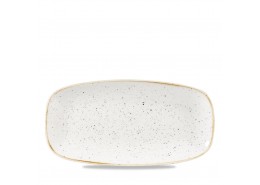 Stonecast Barley White Chefs' Oblong Plate No.2