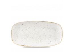 Stonecast Barley White Chef's Oblong Plate No.3