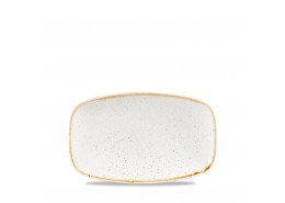 Stonecast Barley White Chefs' Oblong Plate No.1