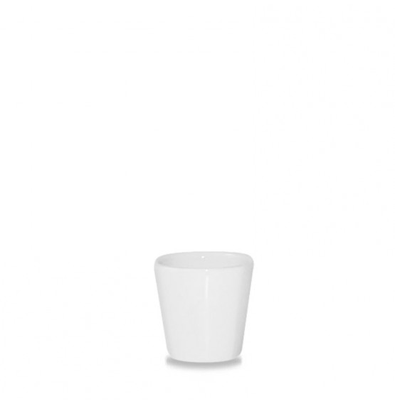 White Holloware Square Dip Pot