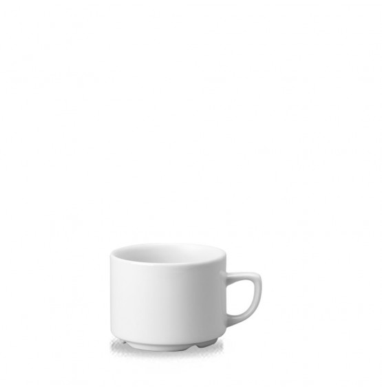 White Holloware Maple Breakfast Cup
