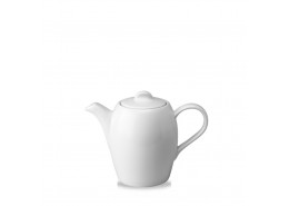 White Holloware Cafe Teapot