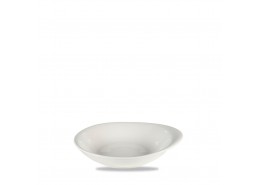 Bit on the Side White Round Dish