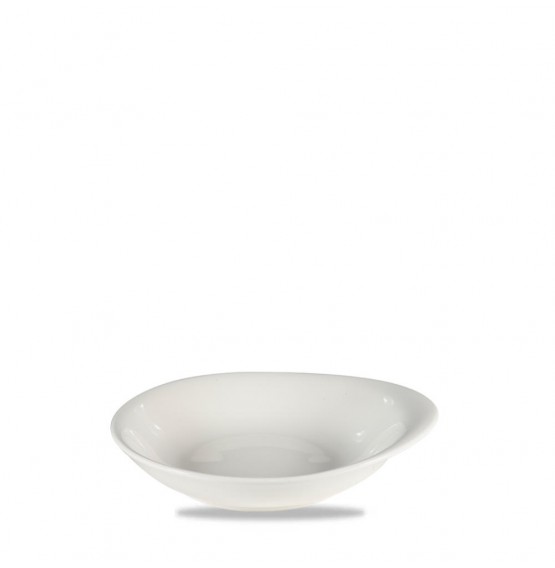 Bit on the Side White Round Dish