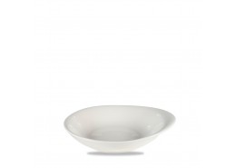 Bit on the Side White Round Dish