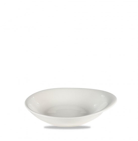 Bit on the Side White Round Dish