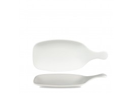 Bit on the Side White Handled Paddle