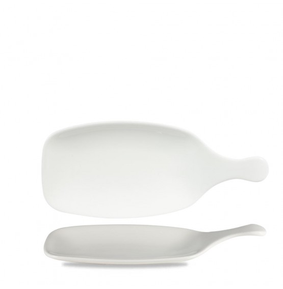Bit on the Side White Handled Paddle