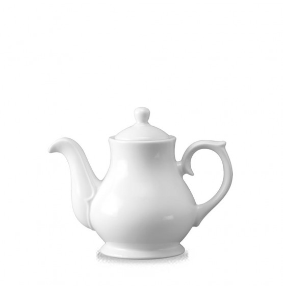 White Holloware Sandringham Tea/Coffee Pot