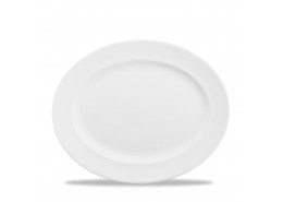 Classic Oval Rimmed Dish