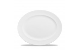 Classic Oval Rimmed Dish