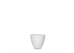 Bit On The Side Ripple White Dip Pot