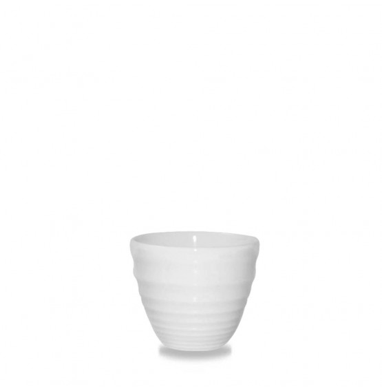 Bit On The Side White Ripple Dip Pot