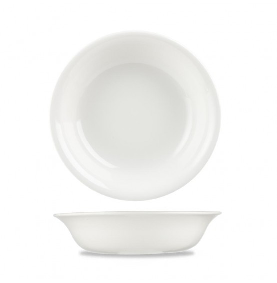 White Serving Bowl