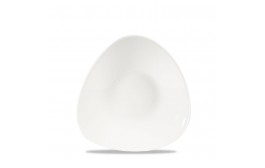 Lotus Triangle Shallow Bowl