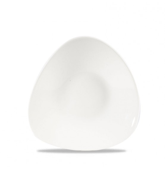 Lotus Triangle Shallow Bowl
