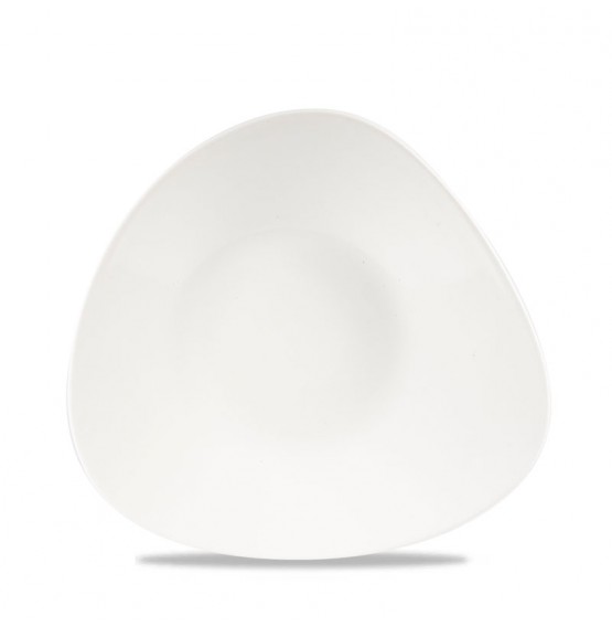 Lotus Triangle Shallow Bowl