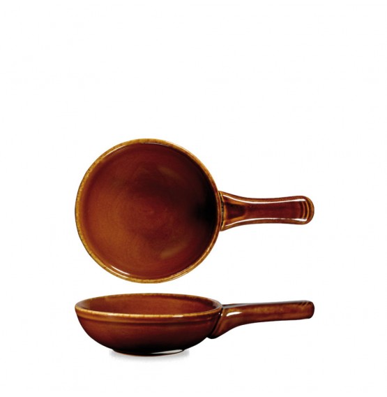 Rustics Simmer Brown Small Skillet Pan