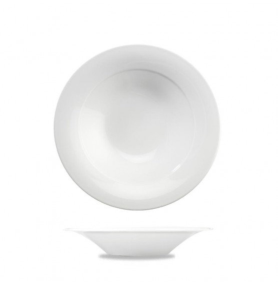 Menu Porcelain Mid Rim Soup Bowl