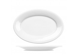 Menu Porcelain Oval Plate