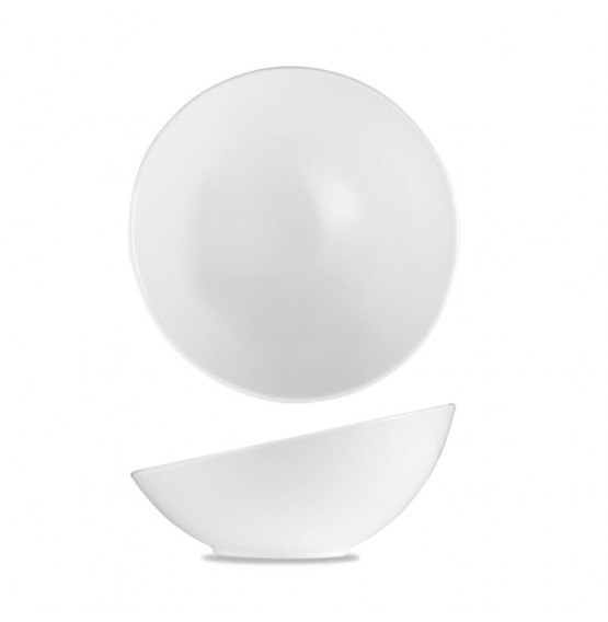 Menu Porcelain Large Slanted Bowl