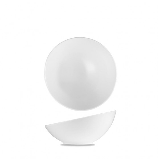 Menu Porcelain Small Slanted Bowl