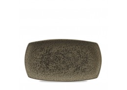 Menu Shades Caldera Flint Grey Large Rectangular Plate