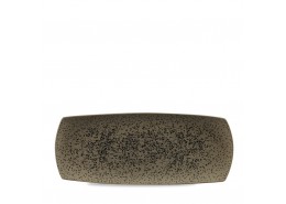 Menu Shades Caldera Flint Grey Medium Rectangle Plate