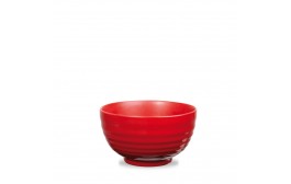 Rustics Red Glaze Ripple Bowl