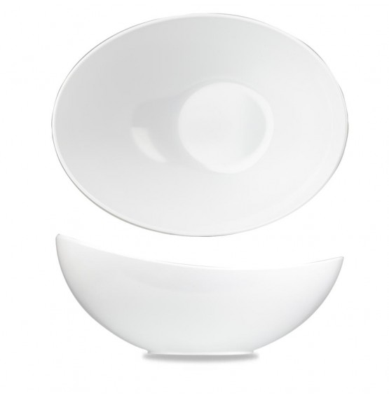 Alchemy White Melamine Moonstone Bowl