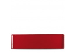 Alchemy Rectangular Red Melamine Buffet Tray