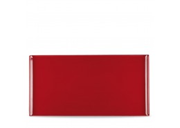 Alchemy Rectangular Red Melamine Buffet Tray