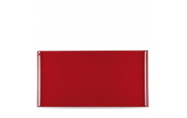 Alchemy Rectangular Red Melamine Buffet Tray