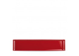 Alchemy Rectangular Red Melamine Buffet Tray
