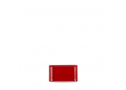 Alchemy Rectangular Red Melamine Buffet Tray