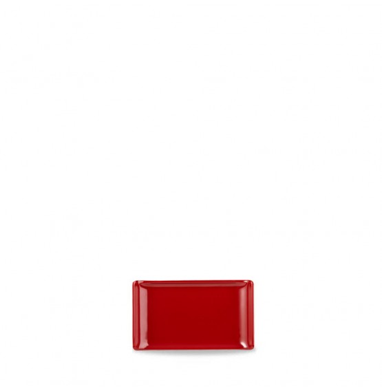 Alchemy Rectangular Red Melamine Buffet Tray
