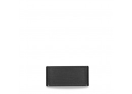 Alchemy Rectangular Black Melamine Buffet Tray