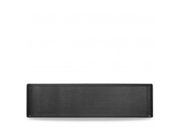 Alchemy Rectangular Black Melamine Buffet Tray