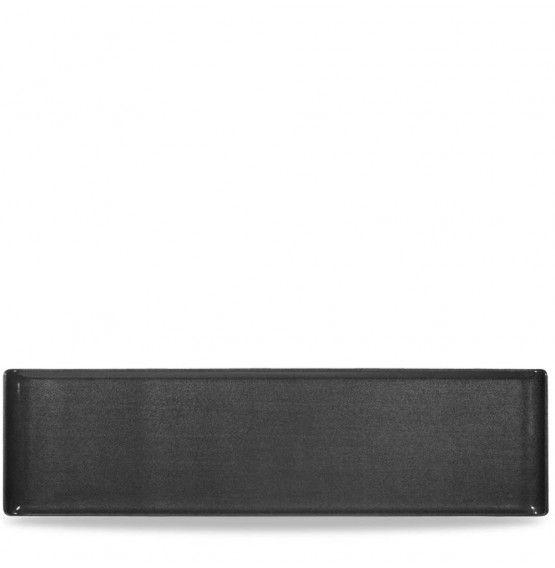 Alchemy Rectangular Black Melamine Buffet Tray