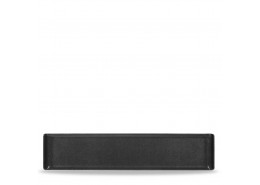 Alchemy Rectangular Black Melamine Buffet Tray