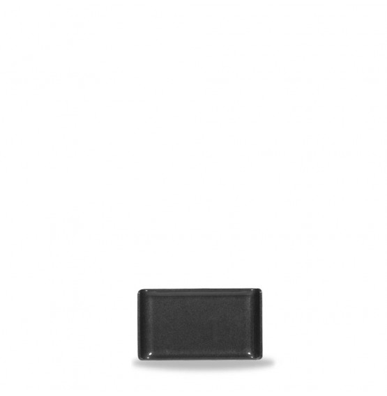 Alchemy Rectangular Black Melamine Buffet Tray